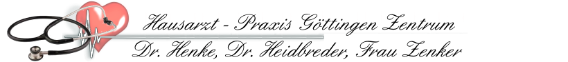 Logo Hausarzt - Praxis Göttingen, Dr. Henke, Zenker-Bauer, Dr. Sroka